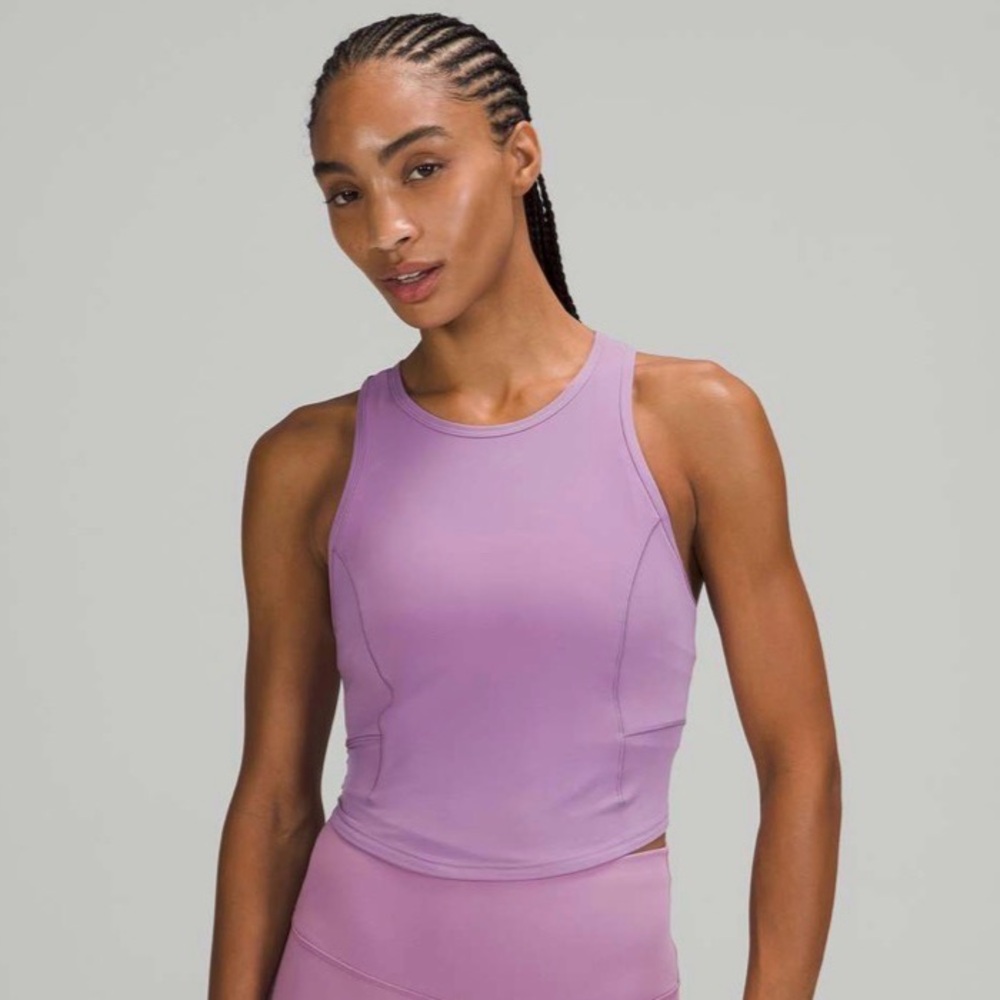 lululemon athletica Purple Sleeveless High-Neck Tank